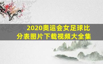 2020奥运会女足球比分表图片下载视频大全集