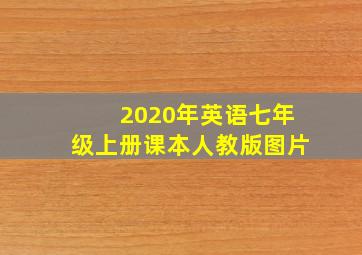 2020年英语七年级上册课本人教版图片