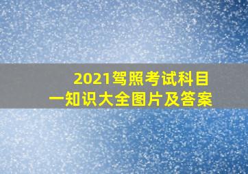 2021驾照考试科目一知识大全图片及答案