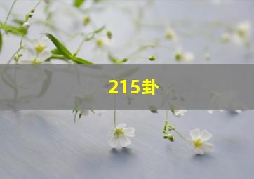 215卦