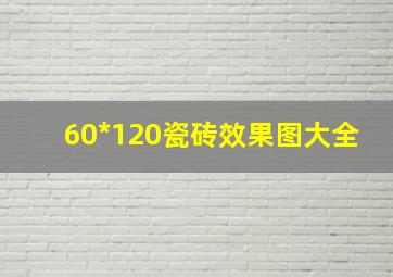 60*120瓷砖效果图大全