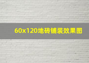 60x120地砖铺装效果图