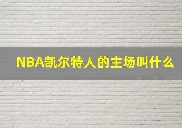 NBA凯尔特人的主场叫什么