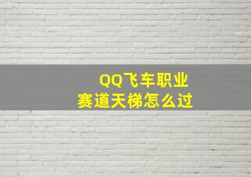 QQ飞车职业赛道天梯怎么过