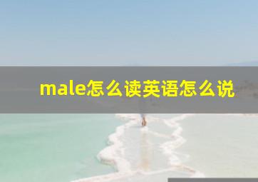 male怎么读英语怎么说