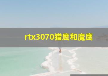 rtx3070猎鹰和魔鹰