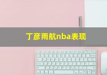 丁彦雨航nba表现