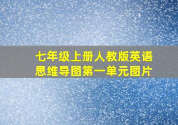 七年级上册人教版英语思维导图第一单元图片