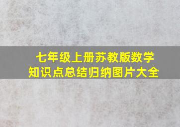 七年级上册苏教版数学知识点总结归纳图片大全