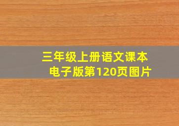 三年级上册语文课本电子版第120页图片