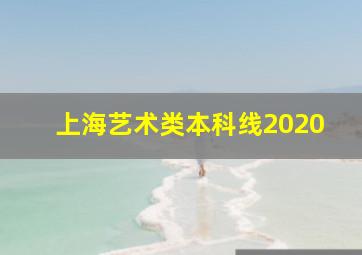 上海艺术类本科线2020