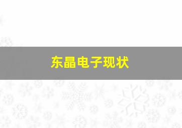 东晶电子现状