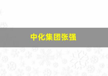 中化集团张强