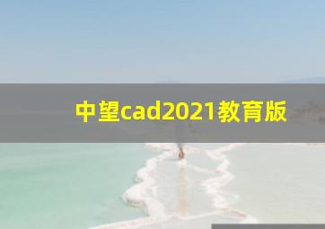 中望cad2021教育版