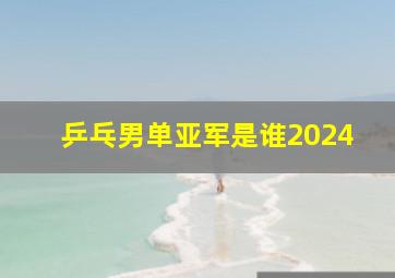 乒乓男单亚军是谁2024