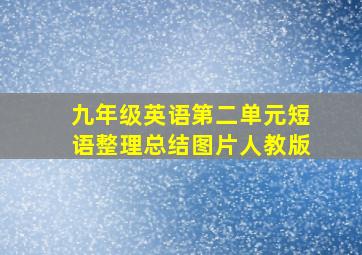 九年级英语第二单元短语整理总结图片人教版