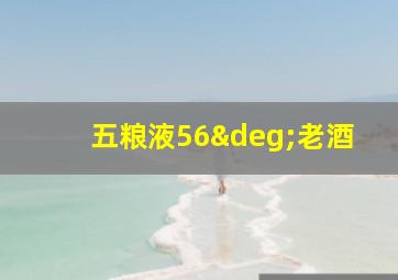 五粮液56°老酒