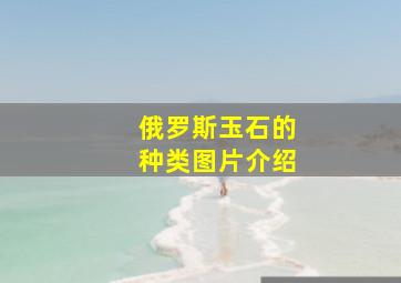 俄罗斯玉石的种类图片介绍