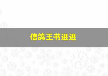 信鸽王书进进