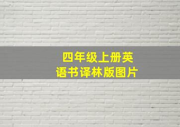 四年级上册英语书译林版图片