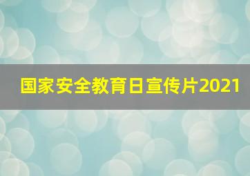 国家安全教育日宣传片2021