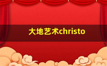 大地艺术christo