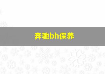 奔驰bh保养