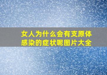 女人为什么会有支原体感染的症状呢图片大全