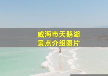 威海市天鹅湖景点介绍图片