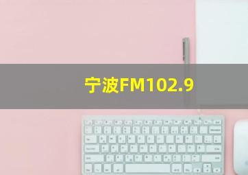 宁波FM102.9