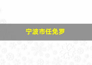 宁波市任免罗