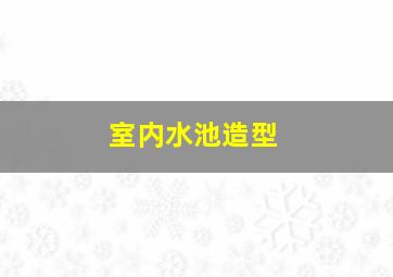 室内水池造型