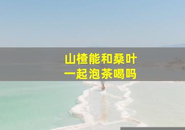 山楂能和桑叶一起泡茶喝吗