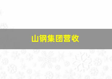 山钢集团营收