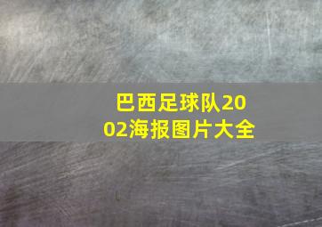 巴西足球队2002海报图片大全