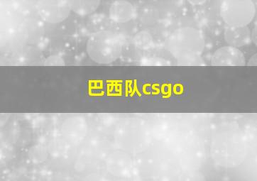 巴西队csgo