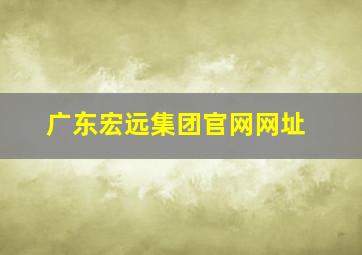 广东宏远集团官网网址