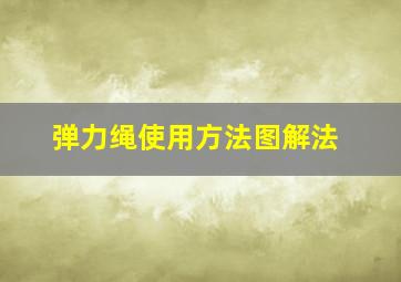 弹力绳使用方法图解法