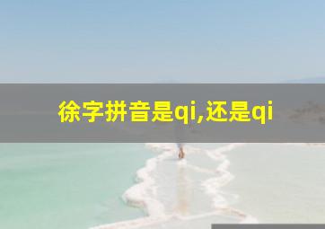 徐字拼音是qi,还是qi