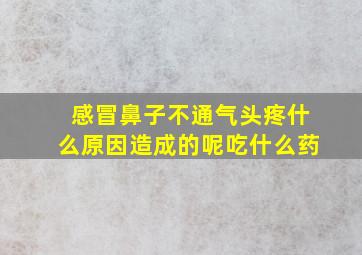 感冒鼻子不通气头疼什么原因造成的呢吃什么药