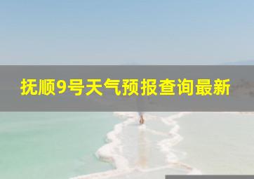 抚顺9号天气预报查询最新