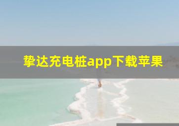 挚达充电桩app下载苹果