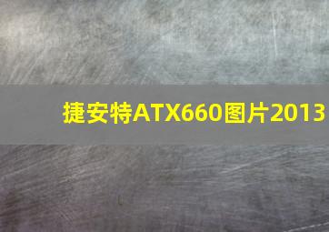 捷安特ATX660图片2013