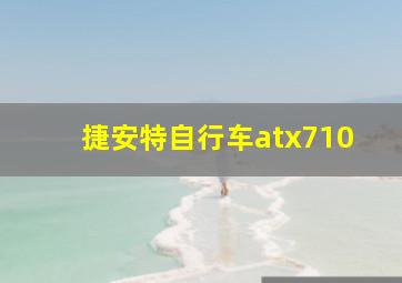 捷安特自行车atx710