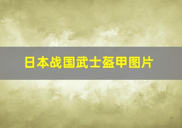 日本战国武士盔甲图片