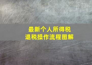 最新个人所得税退税操作流程图解