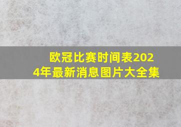 欧冠比赛时间表2024年最新消息图片大全集