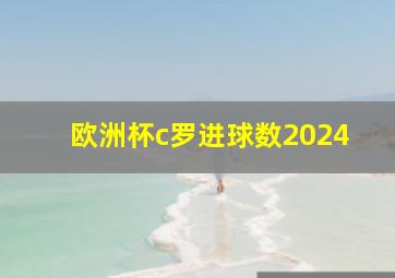 欧洲杯c罗进球数2024