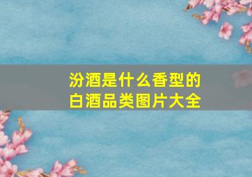 汾酒是什么香型的白酒品类图片大全