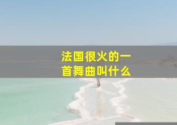 法国很火的一首舞曲叫什么